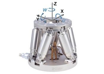 Vacuum Compatible Miniature Hexapod