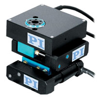 M-116 Precision Rotation Table with M-110 Translation Stage Series